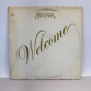 Santana Welcome Vinyl LP 1973 CBS S 69040 Holland Pressing Jazz Rock Fusion
